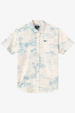 New Arrivals^O'Neill Oasis Standard Fit Shirt cream