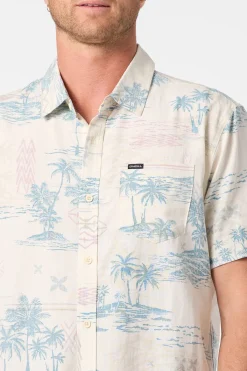 Best Sellers|Shirts & Flannels^O'Neill Oasis Standard Woven Shirt Standard Fit Shirt - | cream
