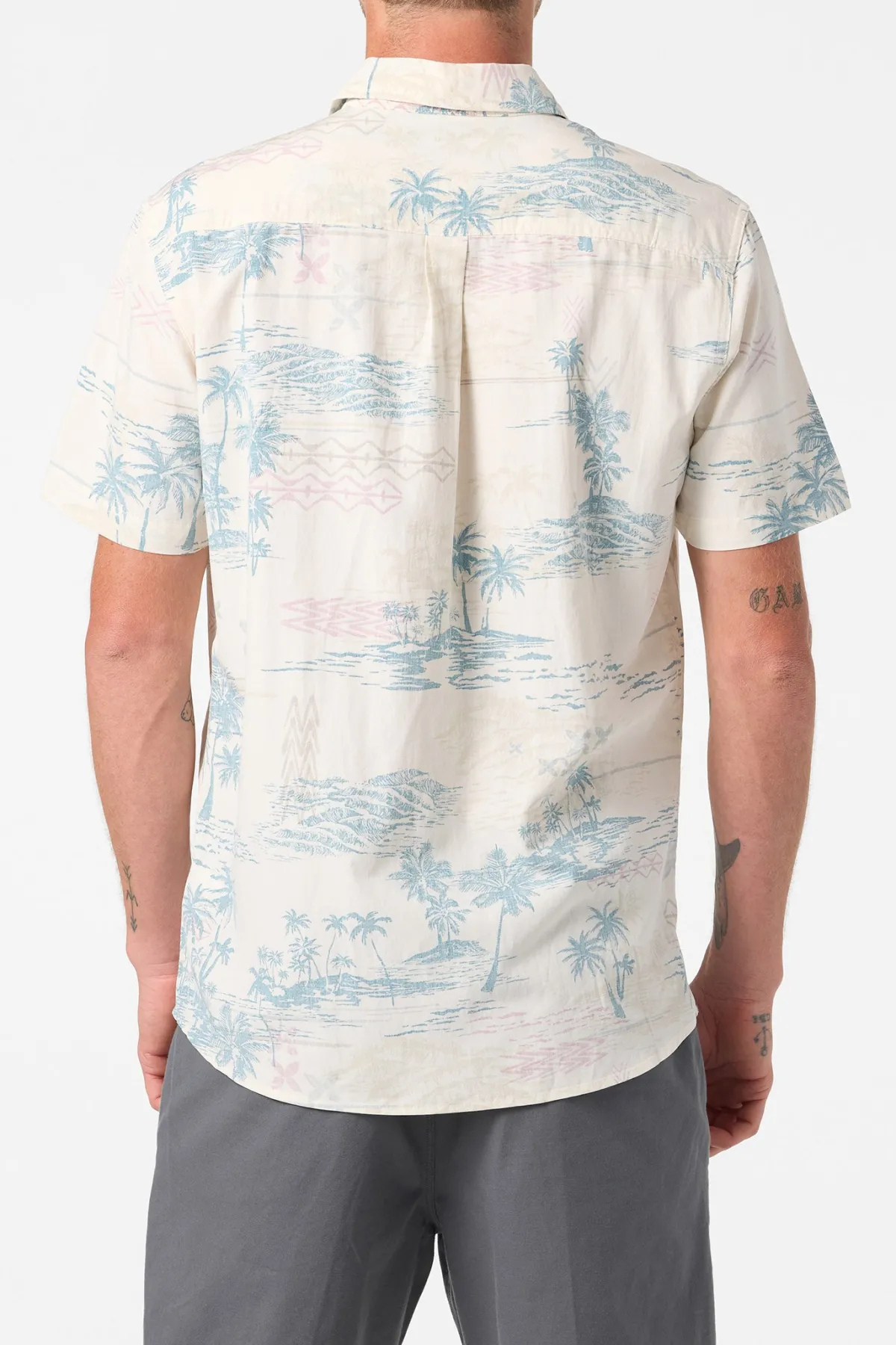 Best Sellers|Shirts & Flannels^O'Neill Oasis Standard Woven Shirt Standard Fit Shirt - | cream