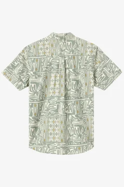 Shirts & Flannels^O'Neill Oasis Standard Woven Shirt Standard Fit Shirt - | sage