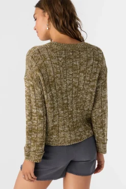 Sweaters, Hoodies & Fleece^O'Neill Oceanfront Long Sleeve Sweater - | military olive