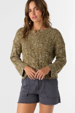 Sweaters, Hoodies & Fleece^O'Neill Oceanfront Long Sleeve Sweater - | military olive