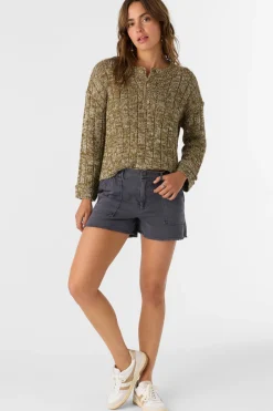 Sweaters, Hoodies & Fleece^O'Neill Oceanfront Long Sleeve Sweater - | military olive