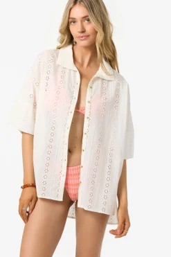 Swim Cover-Ups^O'Neill Olivia Shirt - | white