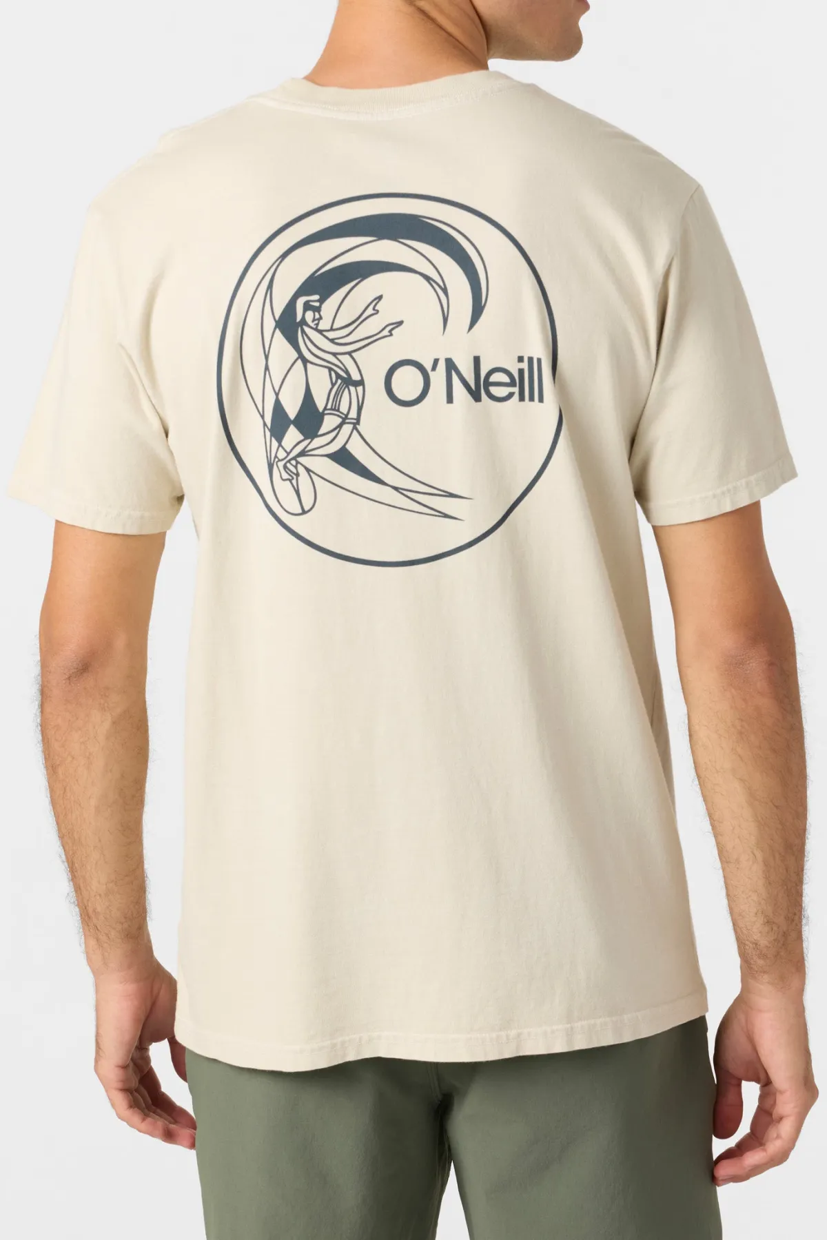 New Arrivals|Tees & Tanks^O'Neill O'Riginals Circle Surfer Relaxed Fit Tee lt khaki