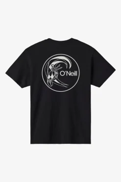 Tees & Tanks^O'Neill O'Riginals Circle Surfer Relaxed Fit Tee - | black