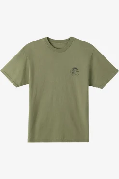 Tees & Tanks^O'Neill O'Riginals Circle Surfer Relaxed Fit Tee - | clover