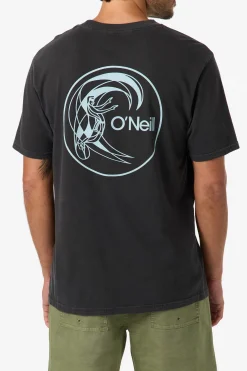 Tees & Tanks^O'Neill O'Riginals Circle Surfer Tee Relaxed Fit Tee - | phantom