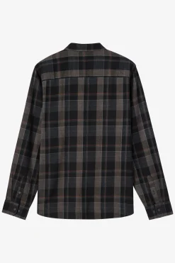 Shirts & Flannels^O'Neill O'Riginals Clashed Flannel Standard Fit Long Sleeve Shirt - | black