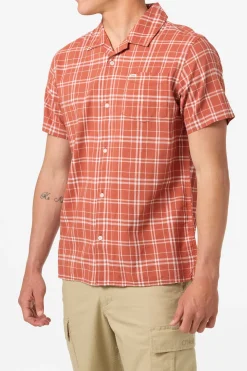 Shirts & Flannels^O'Neill O'Riginals Eco Plaid Standard Standard Fit Shirt - | baked clay