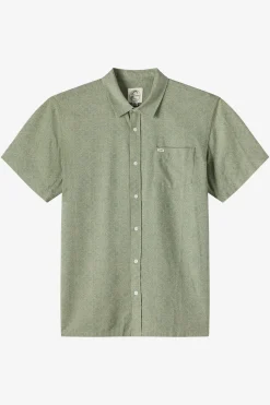 Shirts & Flannels^O'Neill O'Riginals Eco Print Standard Standard Fit Shirt - | clover