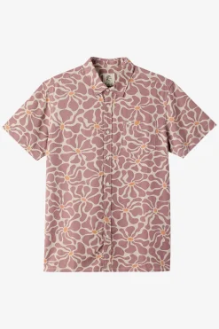 Shirts & Flannels^O'Neill O'Riginals Eco Print Standard Standard Fit Shirt - | grape shake