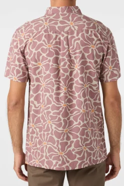 Shirts & Flannels^O'Neill O'Riginals Eco Print Standard Standard Fit Shirt - | grape shake