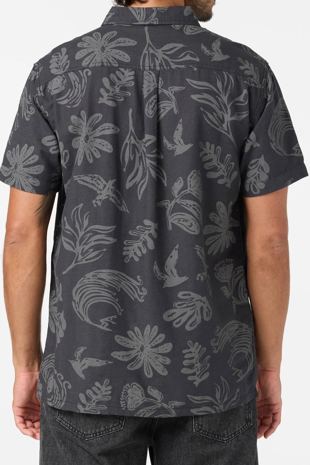 Shirts & Flannels^O'Neill O'Riginals Eco Print Standard Standard Fit Shirt - | phantom