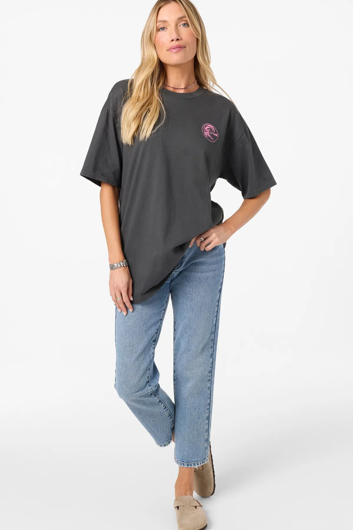 Graphic Tees & Tanks|New Arrivals^O'Neill O'Riginals Forty First Oversized Tee dark shadow