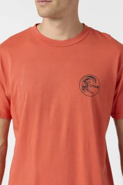 Tees & Tanks^O'Neill O'Riginals Lo'riginals Relaxed Fit Tee - | burnt sienna