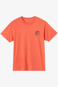 Tees & Tanks^O'Neill O'Riginals Lo'riginals Relaxed Fit Tee - | burnt sienna