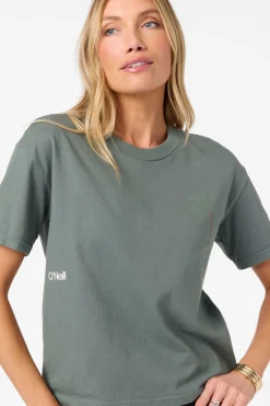 New Arrivals|Graphic Tees & Tanks^O'Neill O'Riginals Palms Away Easy Tee - | balsam green