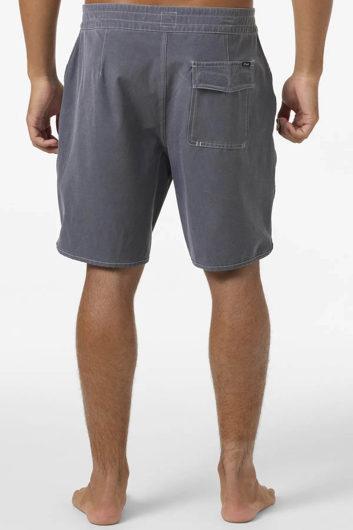 Short Length^O'Neill O'Riginals Pigment Scallop 18" Boardshorts - | phantom