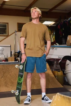 O'Riginals Collection|Tees & Tanks^O'Neill O'Riginals Pocket Relaxed Fit Tee - Dark Khaki |