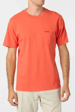 Tees & Tanks^O'Neill O'Riginals Pocket Relaxed Fit Tee - | burnt sienna