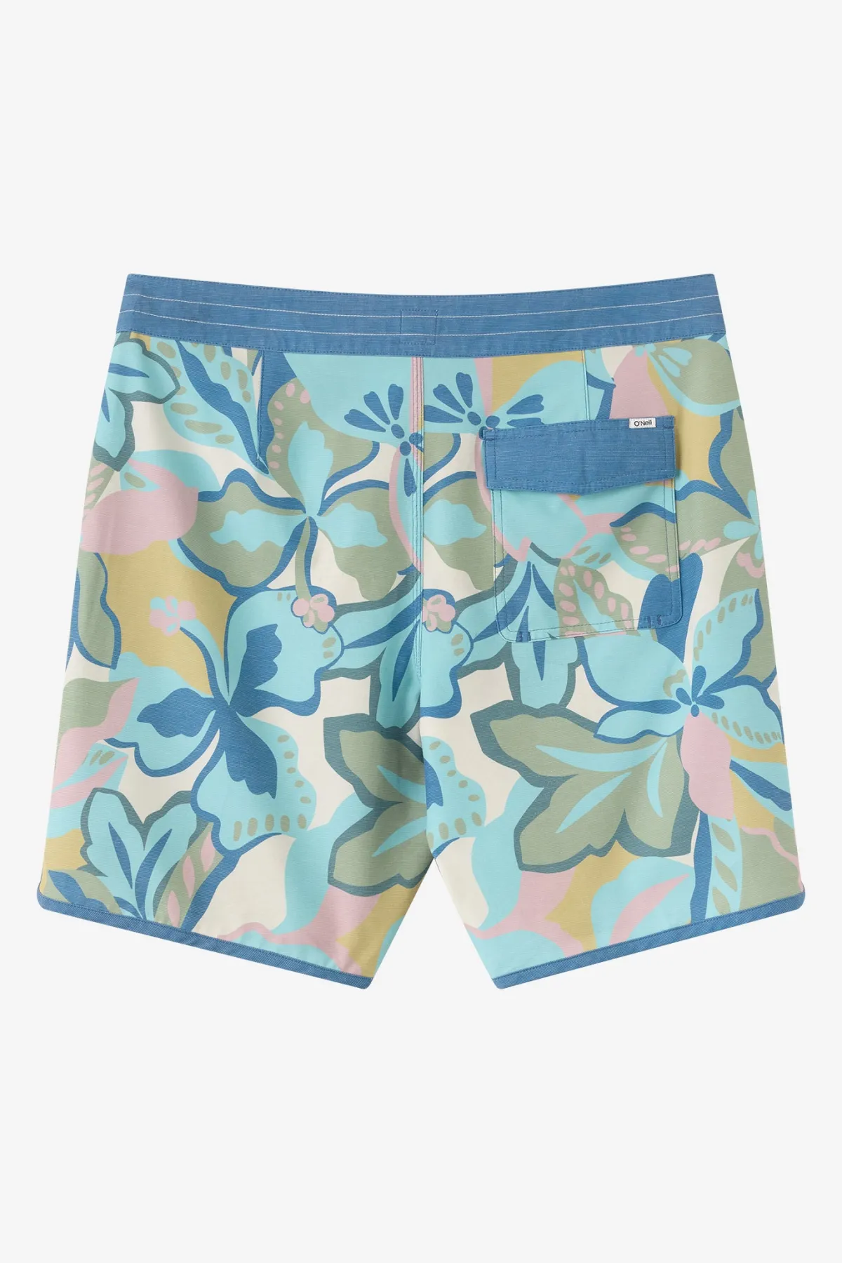 Performance|O'Riginals Collection^O'Neill O'Riginals Print Scallop 18" Boardshorts blue fusion