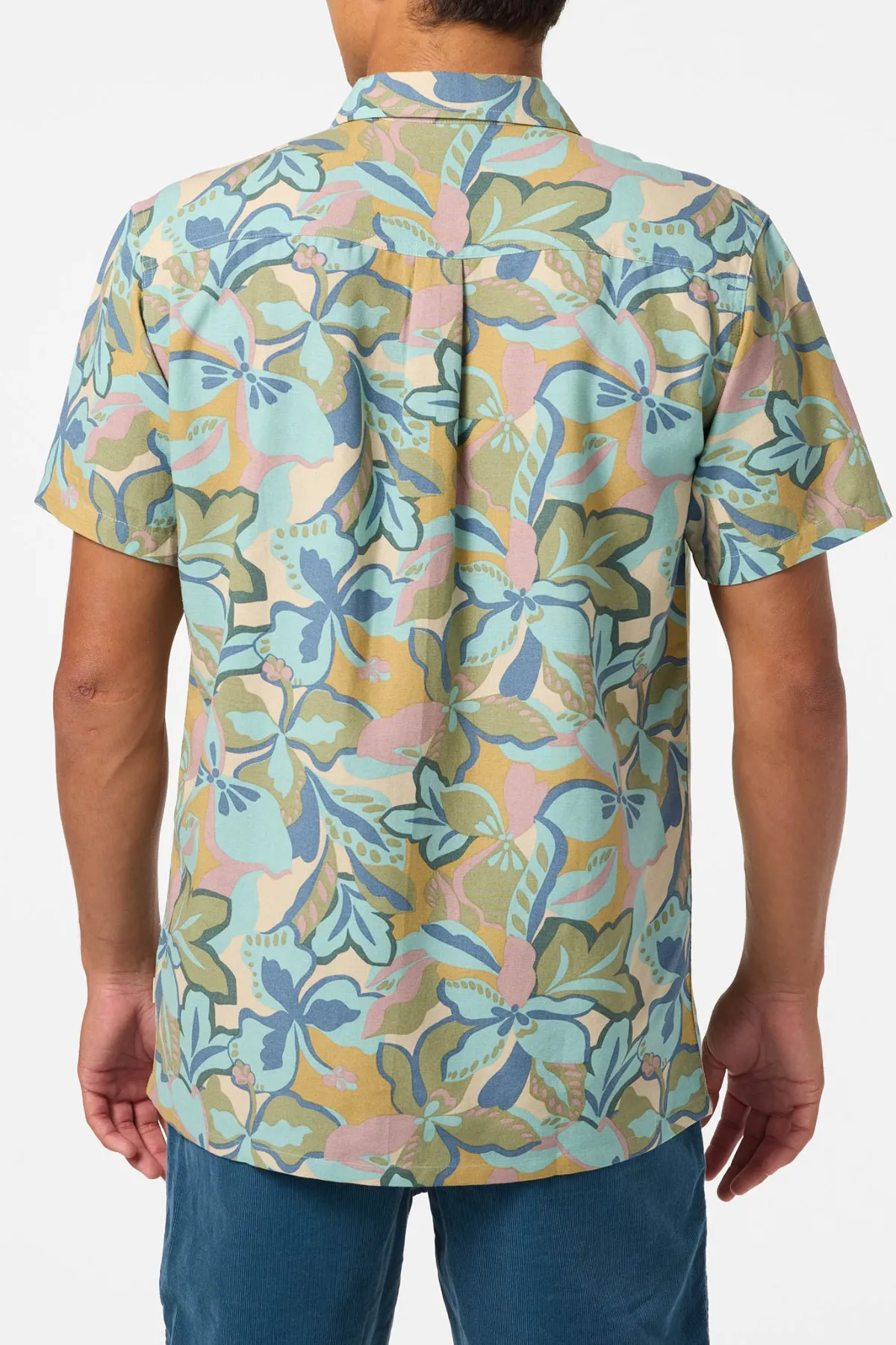 O'Riginals Collection|Shirts & Flannels^O'Neill O'Riginals Print Standard Wvn Shirt Standard Fit Shirt - | blue fusion