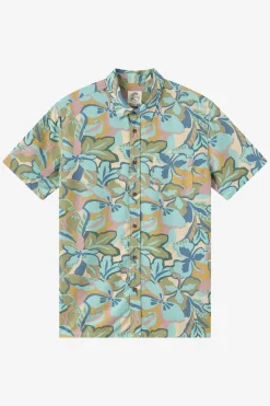 New Arrivals^O'Neill O'Riginals Print Standard Fit Shirt blue fusion