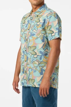 New Arrivals^O'Neill O'Riginals Print Standard Fit Shirt blue fusion