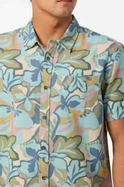 New Arrivals^O'Neill O'Riginals Print Standard Fit Shirt blue fusion