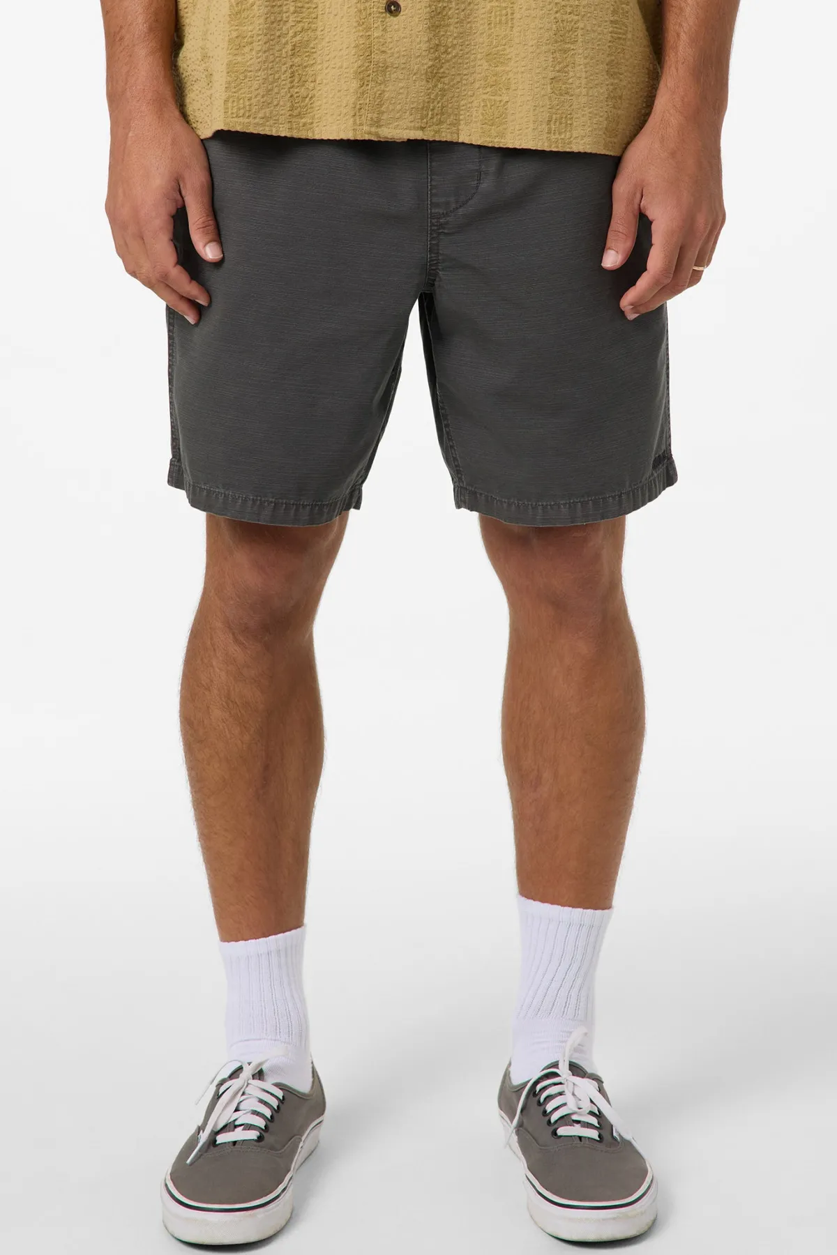 Shorts^O'Neill O'Riginals Shoreline Elastic Waist 18"'' Shorts - | dark shadow