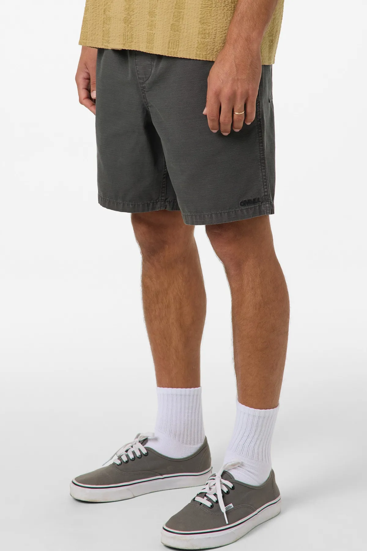Shorts^O'Neill O'Riginals Shoreline Elastic Waist 18"'' Shorts - | dark shadow