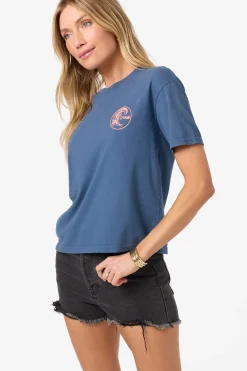 Graphic Tees & Tanks|New Arrivals^O'Neill O'Riginals Sunny State Easy Tee blue fusion