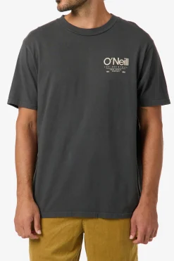 O'Riginals Collection|New Arrivals^O'Neill O'Riginals Trade Mark Vintage Relaxed Fit Tee dark shadow