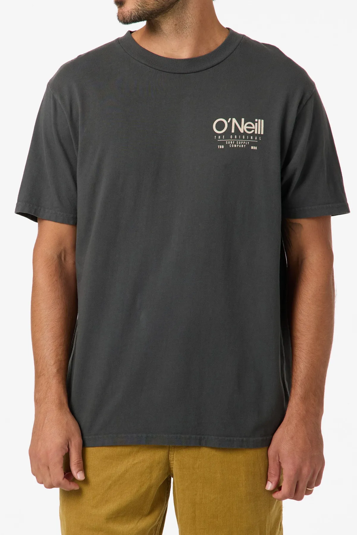 O'Riginals Collection|New Arrivals^O'Neill O'Riginals Trade Mark Vintage Relaxed Fit Tee dark shadow