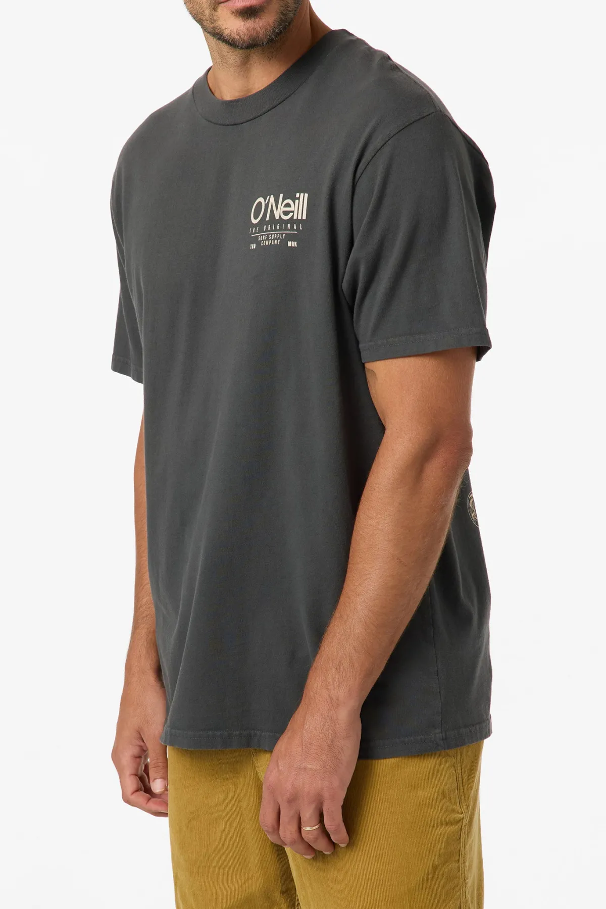Tees & Tanks^O'Neill O'Riginals Trade Mark Vintage Tee Relaxed Fit Tee - | dark shadow