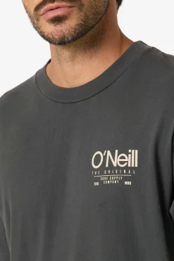 Tees & Tanks^O'Neill O'Riginals Trade Mark Vintage Tee Relaxed Fit Tee - | dark shadow
