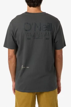 Tees & Tanks^O'Neill O'Riginals Trade Mark Vintage Tee Relaxed Fit Tee - | dark shadow
