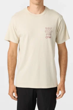 Tees & Tanks^O'Neill O'Riginals Venice Relaxed Fit Tee - | lt khaki