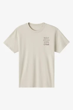Tees & Tanks^O'Neill O'Riginals Venice Relaxed Fit Tee - | lt khaki