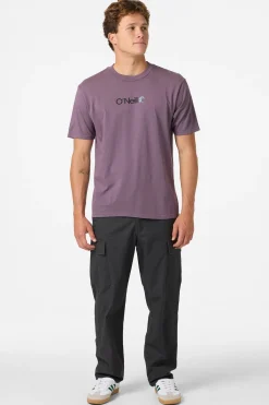 Tees & Tanks^O'Neill O'Riginals Verbage Relaxed Fit Tee - | moonscape