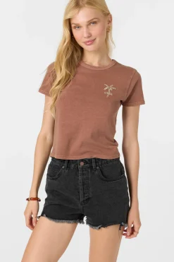 Graphic Tees & Tanks^O'Neill Pacific Palm Tee - | carob brown
