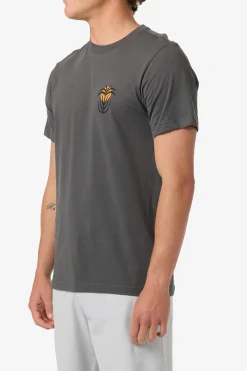 Tees & Tanks^O'Neill Palm Throne Classic Tee Standard Fit Tee - | dark shadow