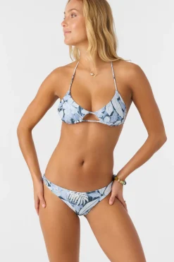 Bikini Bottoms^O'Neill Palmetto Floral Stripe Rockley Revo Medium Bottoms - | multi clr