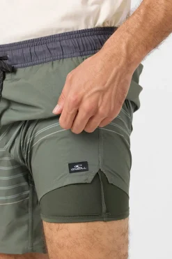 Shorts^O'Neill Perform Light Lined Elastic Waist 17
