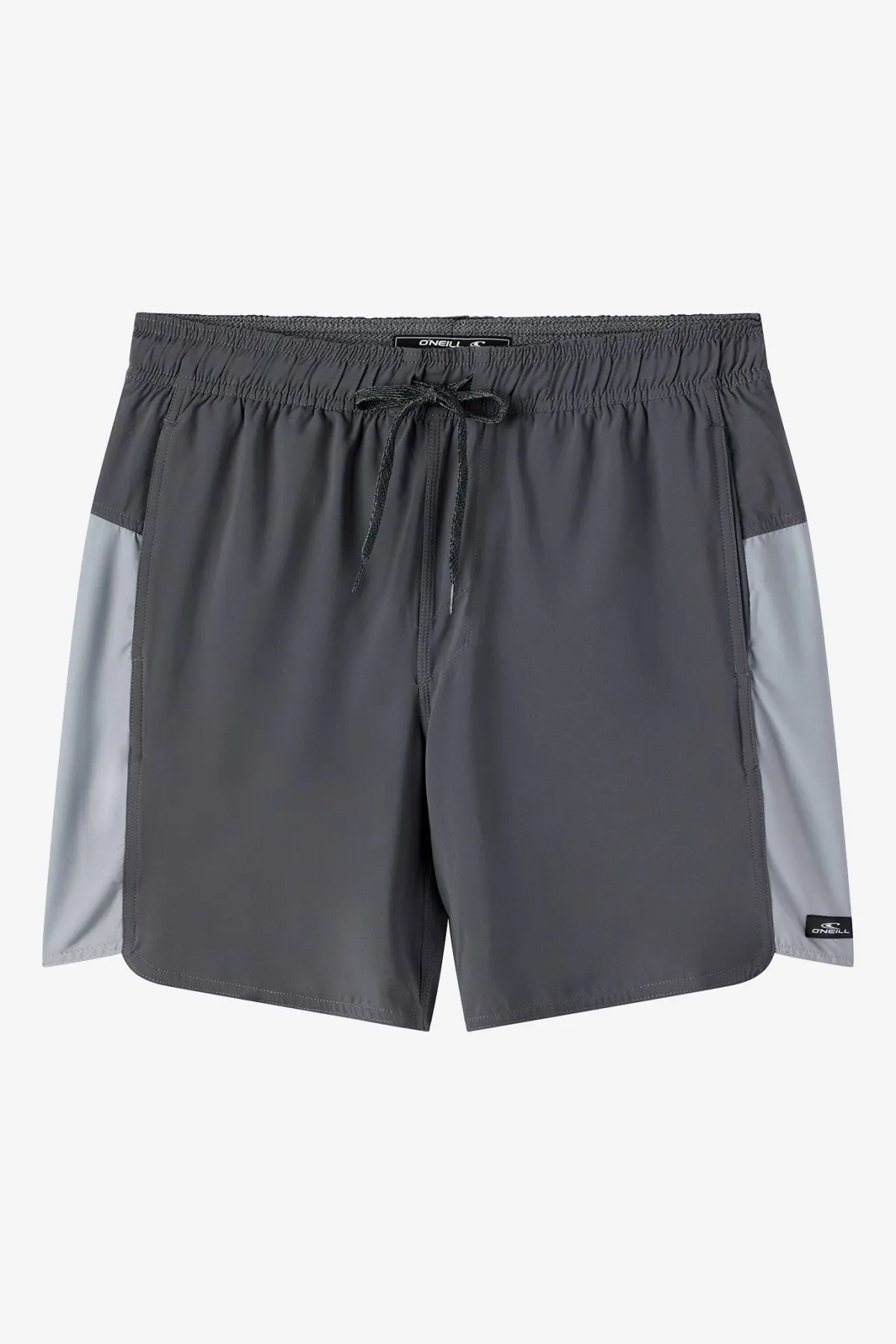 Shorts^O'Neill Perform Light Tech Panel Lined Elastic Waist 17" Hybrid Shorts - | graphite