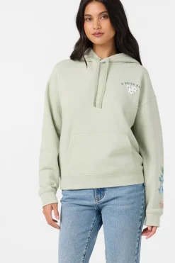 New Arrivals^O'Neill Petal Relaxed Hoodie desert sage