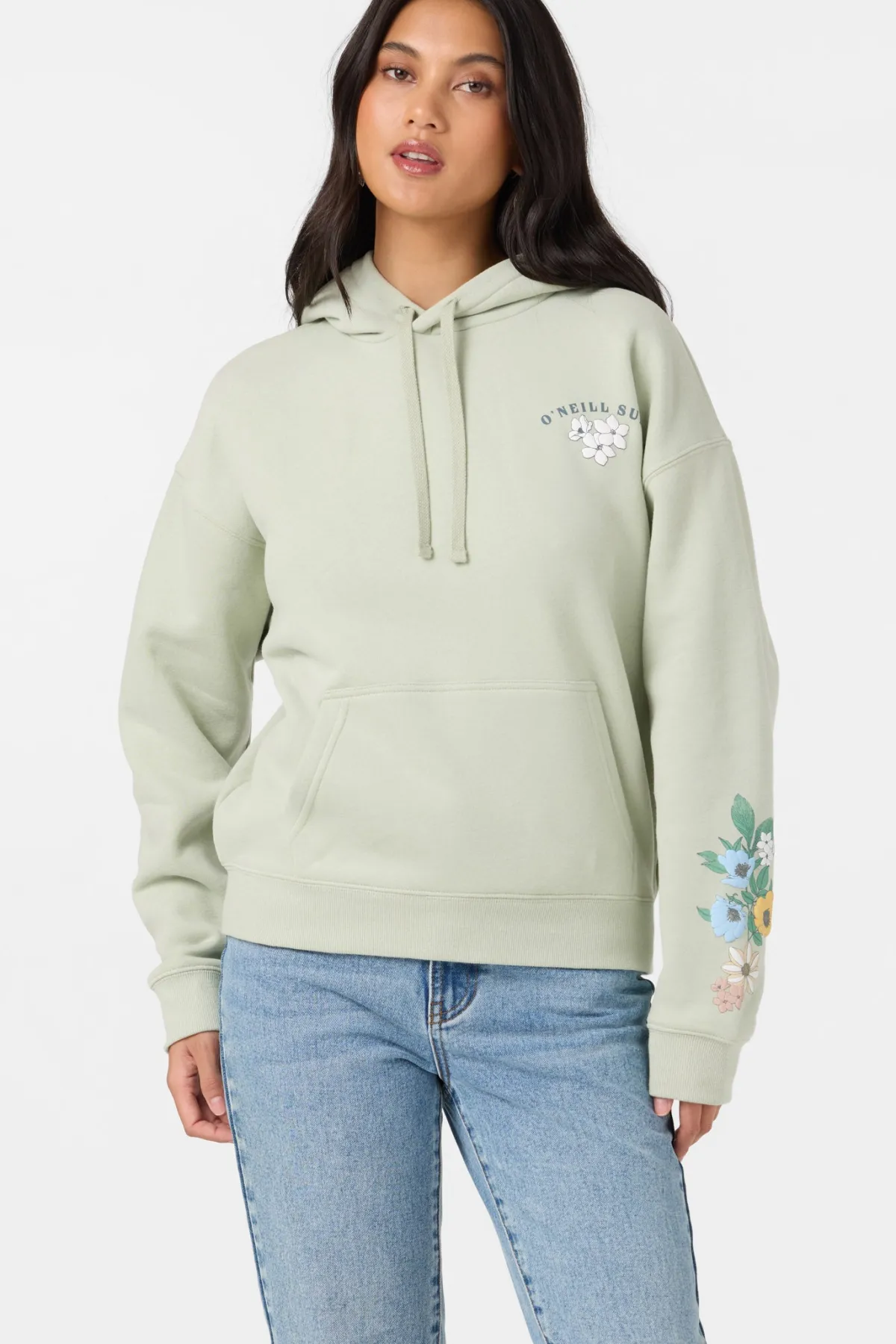 Sweaters, Hoodies & Fleece^O'Neill Petal Relaxed Hoodie Pullover Fleece - | desert sage