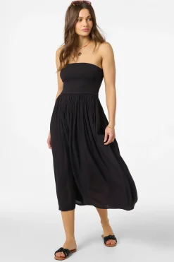 New Arrivals|Dresses^O'Neill Piper Midi Dress black