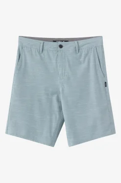Shorts^O'Neill Portola Slub Check 20"'' Hybrid Shorts - | stone blue